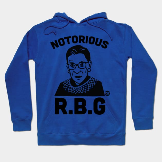 NOTORIOUS RGB Hoodie by toddgoldmanart